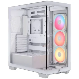 Corsair 3500X LX R RGB iCUE LINK biela / E-ATX / 2x USB-A / 1x USB-C / 3x 120mm / bez zdroja / priehľadná bočnica (CC-9011325-WW)