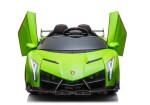 Mamido Elektrické autíčko Lamborghini Venny LCD MP4 4x4 zelené
