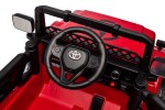 Mamido Elektrické autíčko Toyota FJ Cruiser 4x4 180W červené