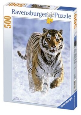 Ravensburger - Puzzle - Tiger na snehu