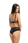 Polovystužená dámska podprsenka semi soft BS 1124 Hera čierna - Gaia 65F