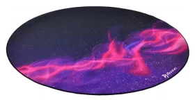 Arozzi ZONA Round Floor Pad Purple Galaxy / Ochranná podložka na podlahu / okrúhla / design Purple Galaxy (AZ-ZONA-PAD-GALAXY)