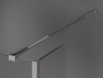 MEXEN/S - Kioto Sprchová zástena WALK-IN voľne stojaca 95 x 30 x 30, transparent, chróm 800-095-030-222-01-00-030