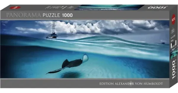 HEYE Panoramatické puzzle Raja (Kajmanie ostrovy)