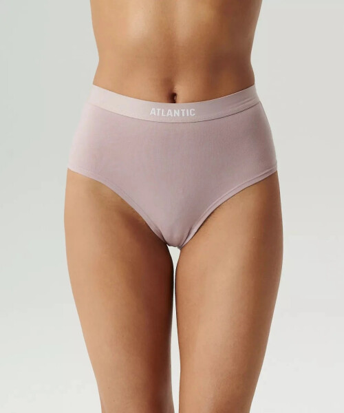 Dámske športové nohavičky 3PACK Maxi 3CLP-009 Black/Grey/Pink Powder - Atlantic S Mix barev