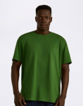 Organic Basics True Heavy Boxy Fit Tee Evergreen L