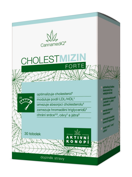 CANNAMEDIQ Cholestmizin forte 30 kapsúl