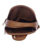 Elegantný dámsky batoh do mesta Enrico Benetti Lisa 66677 Camel