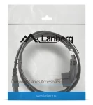 Lanberg CA-C5CA-11CC-0018-BK čierna / Napájací kábel / CEE 7/7 - C5 / 1.8 m (CA-C5CA-11CC-0018-BK)