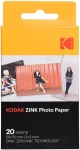 Kodak ZINK fotopapier 5x7,6 cm 20 listov / Samolepiace fotopapier / lesklý / bez atramentu (11/RODZ2X320)