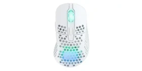 XTRFY M4 Wireless RGB biela / bezdrôtová herná myš / optická / 19000 DPI / 6 tlačidiel / 2.4 GHz (M4W-RGB-WHITE)
