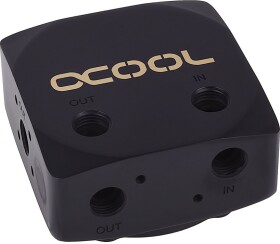 Alphacool Alphacool Eisdecke D5 Messing-Top - deep black