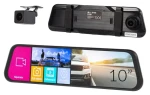 Blow Blackbox DVR F610 čierna / Autokamera do zrkadla / FHD / 10 "displej / cúvacia kamera / microSD (78-585#)