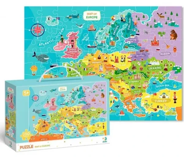 DODO Puzzle Mapa Európy