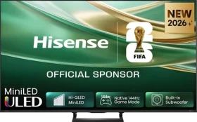 85" Hisense 85E8S čierna / MiniLED / UHD / 144Hz / HDMI / USB / LAN / Wi-Fi / BT / 40W repro (85E8S)