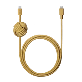 Native Union Night Cable USB-C - Lightning 3M žltá (NCABLE-CL-KFT-NP)