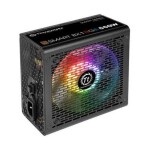 Thermaltake SMART BX1 RGB / 550W / aktívny PFC / ATX 12V 2.4 / 120mm ventilátor / 80PLUS Bronze / čierna / dopredaj (PS-SPR-0550NHSABE-1)