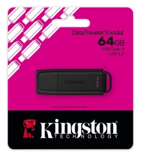 Kingston DataTraveler Exodia Gen2 64GB čierna / Flash disk / USB 3.2 Gen 1 / USB-A (DTXG2/64GB)