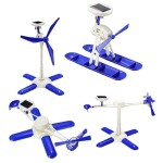 MalPlay AG211D MODRÁ VZDELÁVACIA SOLÁRNA STAVEBNICA 6V1