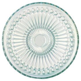 GREEN GATE Sklenený tanier Alice Cool Mint 18,5 cm