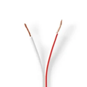 Nedis Repro kábel 2x 1.50 mm2 biela / Meď / 100.0 m / Okrúhly / PVC (CABR1500WT1000)