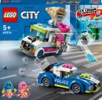 LEGO® City 60314 Policajná naháňačka so zmrzlinárskym vozidlom