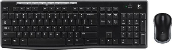 Logitech Wireless Desktop MK270 - maďarská / bezdrôtová sada klávesnice a myši / HU verzia (920-004526)