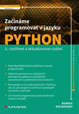 Začínáme programovat v jazyku Python, Pecinovský Rudolf