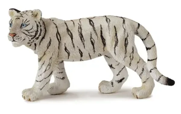 Collecta Tiger biely mláďa stojaci