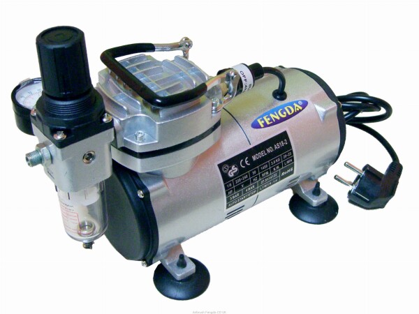 Fengda Airbrush hobby kompresor AS-18-2