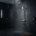 REA - Sprchová sada bez výtoku s termostatom Lungo Chrome REA-P6735