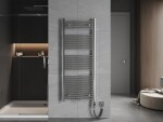 MEXEN/S - Ares radiátor + vykurovacia tyč 1500 x 600 mm, 600 W, chróm W102-1500-600-2600-01
