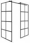 BESCO - Walk-in sprchová zástena EXCEA - FARBA rámu - Čierna, Rozmer A - 100, Rozmer B - 90, Rozmer C - 190, Smer zatvárania - Univerzálne Ľavé / Pravé, Výplň - Číre bezpečnostné sklo - 8 mm BCEXCEA9010
