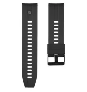 Tactical Quick Release Silikónový Remienok 24mm čierna / Remienok / Silikónový / 24 mm (57983130361)