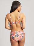 Swimwear Paradise Drawside Midi Pant pink tropical SW1636 34