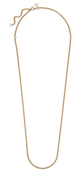 Pandora Dámska pozlátená retiazka Rolo Shine 369260C00-60