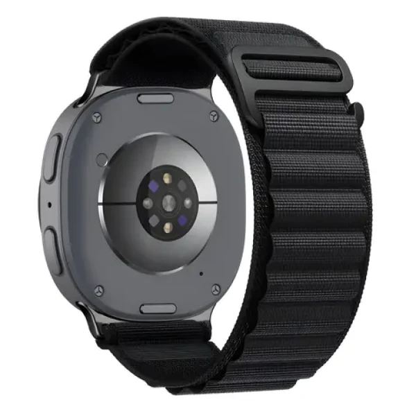 Tech-Protect Nylon Pro Strap čierna / Remienok / pre Samsung Galaxy Watch / 40/44/46 mm / Nylon