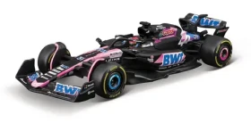 Bburago RACE Formula F1 v dekoratívnom boxe - Team Alpine A524 (2024) #31 Esteban Ocon