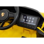 Mamido Elektrické autíčko Porsche Spyder RS ​​718 žlté