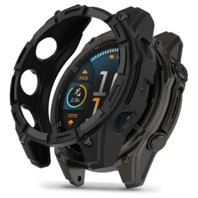 Tech-Protect Defense Air čierna / Ochranný kryt / Garmin Fenix 8 47mm