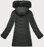 Dámska vojenská bunda s kapucňou J Style (16M9121-136) odstíny zelené S (36)