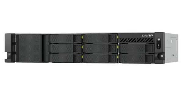 QNAP TS-h1065eU-RP-8G / NAS / Intel 4-core / 8GB DDR5 RAM / 8x SATA + 2x E1.S / 2x 2,5GbE / 1x PCIe / 2x zdroj (TS-h1065eU-RP-8G)