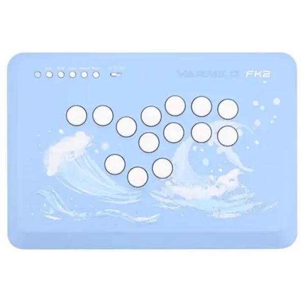 Varmilo FK2 Arcade Controller Sea Melody / Arkádový herný ovládač pre PC / 14 tlačidiel / USB (A77A104H5A0A01A070)