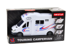 Mamido Auto Camper s efektmi a otváracími dverami biele