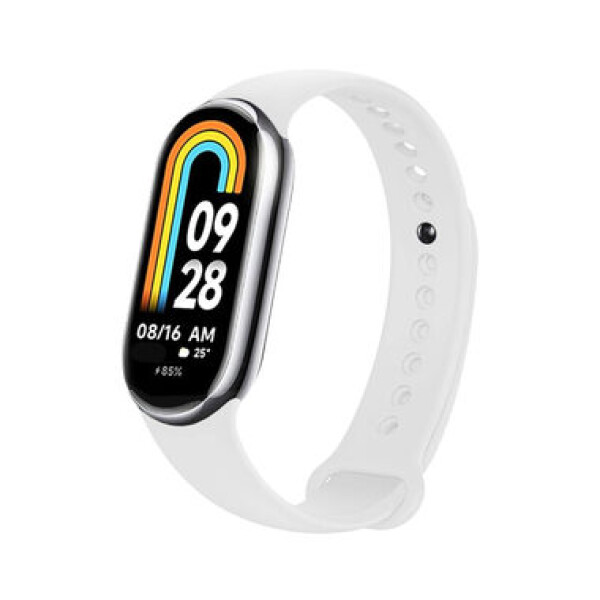 FIXED Silikónový remienok Silicone Strap pre XIAOMI Mi Band 8/ SMART Band 9 biely (FIXSSTB-1176-WH)