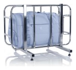 Dámska cestovná taška Heys Puffer Duffel Light Blue