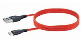 Schwaiger USB-A - USB-C kábel červená / USB kábel / USB 2.0 / 480 Mbit/s / 1,2 m (LPRO510501)