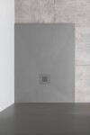 GELCO - MITIA sprchová vanička z liateho mramoru, obdĺžnik 160x90cm, šedá PMS16090
