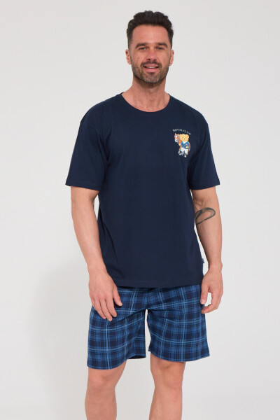 PÁNSKE PYŽAMO KR 326/349 ROYAL CLUB granát M