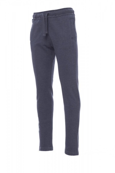 Pánske tepláky Payper COLLEGE Farba: Melánžová/ Modrý Denim, Veľkosť: L (000383002008005L)